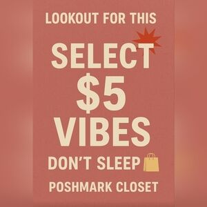 💥 Select $5 Vibes – Don’t Sleep! 🛍️